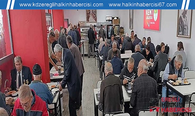 Zonguldak halkı Atatürk’ün sevdiği yemekleri yedi