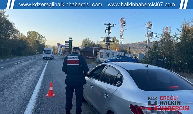 Zonguldak'ta jandarma ve polisten suça geçit yok!