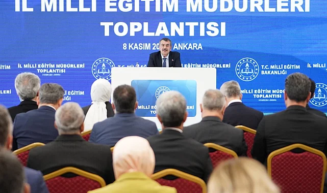 Bakan Tekin, 81 İlin Millî Eğitim Müdürüyle Buluştu