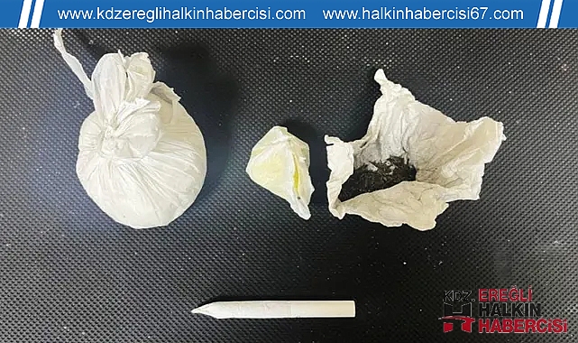 Aracında ve üzerinde uyuşturucu ele geçirildi!
