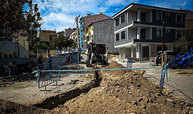 Balıkesir Ayvalık'ta yılların sorununa BASKİ'den kalıcı çözüm