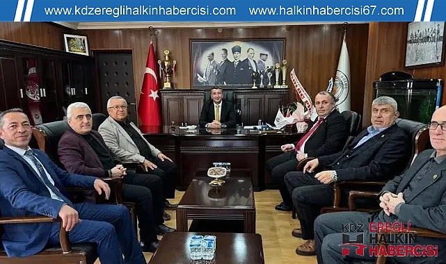Başkanlardan, Vekil Atilla Tarık Semiz'i ziyaret ettiler