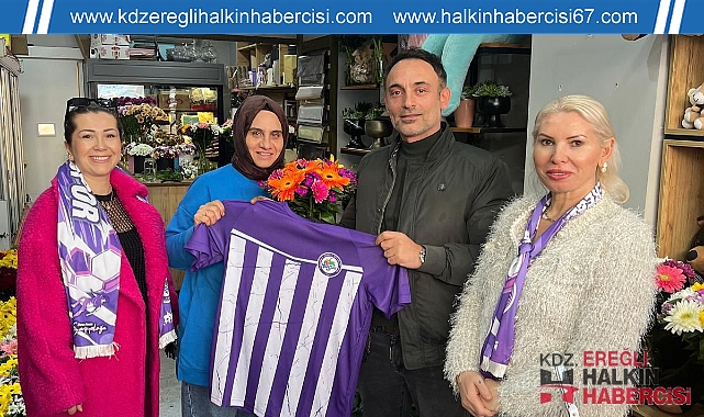 GÖNÜLLÜ KADINLAR; KDZ. EREĞLİ BELEDİYESPOR İÇİN KAPI KAPI DOLAŞIYOR