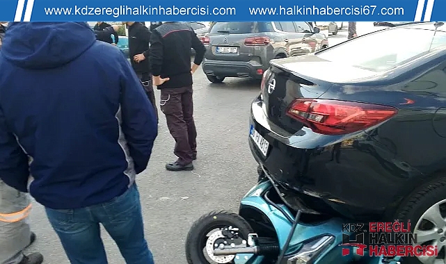 Kdz.Ereğli'de Kaza: 1 kişi yaralandı