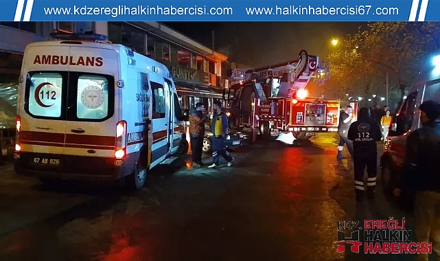 Kdz.Ereğli'de korkutan yangın!