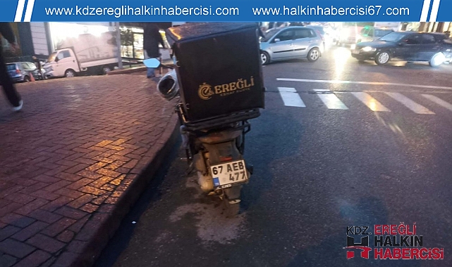 Kdz.Ereğli'de trafik kazası: 1 kişi yaralandı!