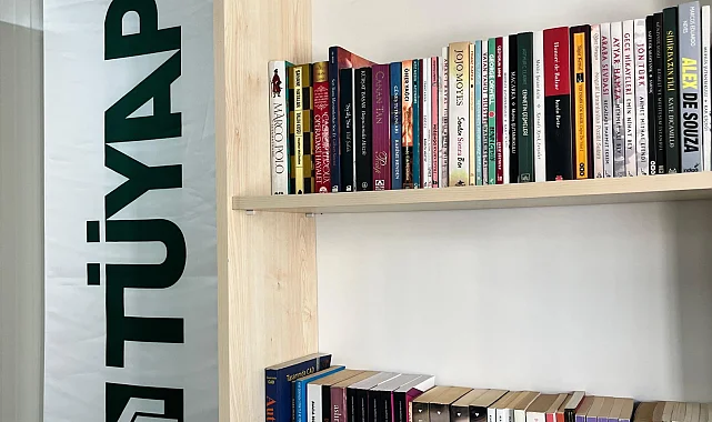 Tüyap, Kahramanmaraş'ta öğrenciler için kütüphane kurdu