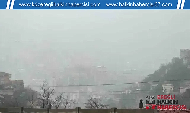 Zonguldak'ta Sis ve yağış etkili oldu ...