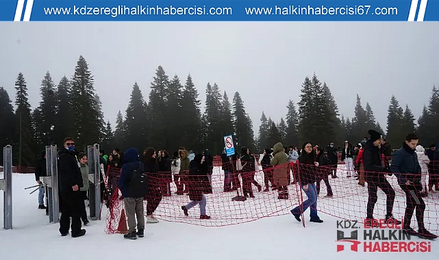Zonguldaklılar Ilgaz Dağı'na akın etti!