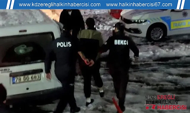HASTANEDEN KAÇAN HÜKÜMLÜ SAKLANDIĞI EVDE YAKALANDI