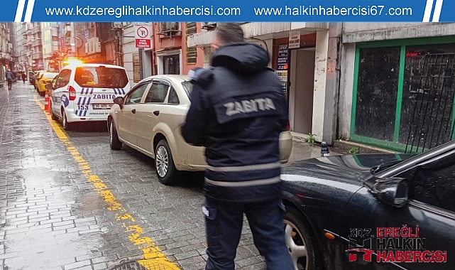 İşgal eden araç sürücülerine ceza!
