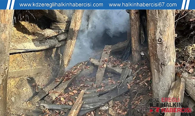 KAÇAK OCAK İMHA EDİLDİ'