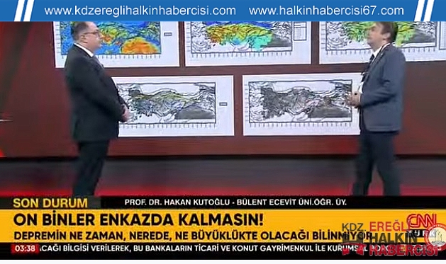 Kutoğlu CNN TÜRK'te Türkiye'nin Fay Hatlarını Değerlendirdi
