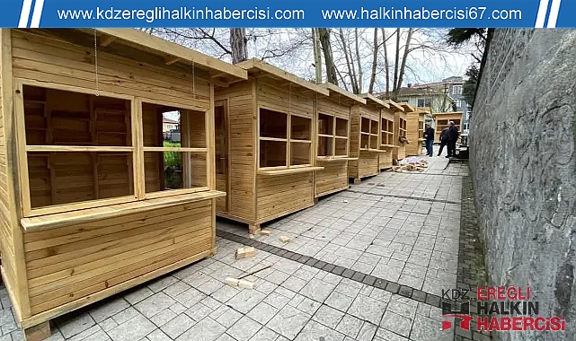 Sanat Sokağı kuruluyor ...