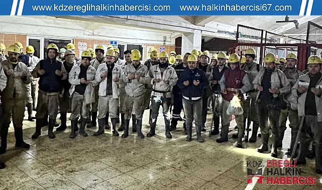 TTK'da depremde hayatını kaybedenler için dular edildi