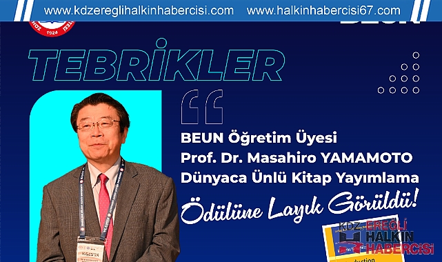 BEUN öğretim üyesi ödüle layık görüldü ...