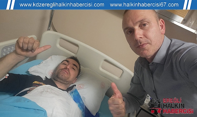 İtfaiye amiri Güner'in sağlık durumu iyiye gidiyor ...