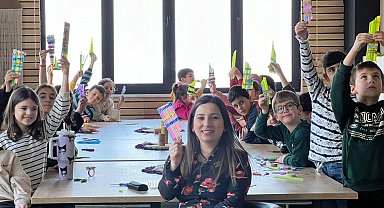 Kocaeli'de Anne Şehir'de çocuklar eğlenerek öğreniyor