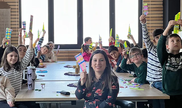 Kocaeli'de Anne Şehir'de çocuklar eğlenerek öğreniyor