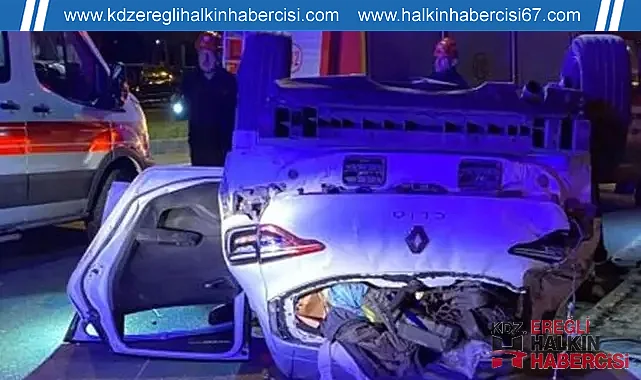 Otomobil takla attı; 5 kişi yaralandı
