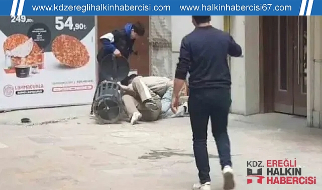 SİLAHLI KAVGA: POLİS MERKEZİNDE İKİ GRUP ARASINDA ARBEDE