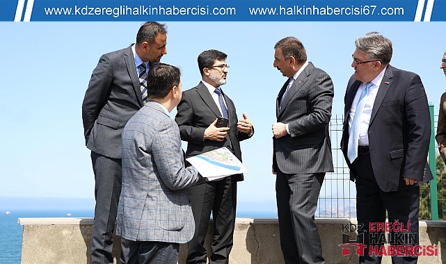 ULAŞTIRMA BAKANLIĞI YETKİLİLERİNDEN KOZLU SAHİLİ’NDE İNCELEME