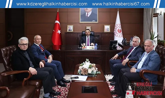Vali Hacıbektaşoğlu, Oda Başkanlarını ağırladı
