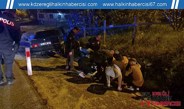 Yaralı ve alkollü sürücüye, kaçtığı polisler yardım etti