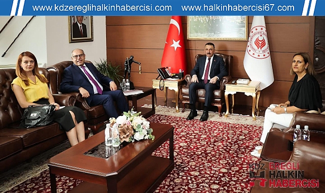 BM Uluslararası Çalışma Örgütü’nden Vali’ye ziyaret