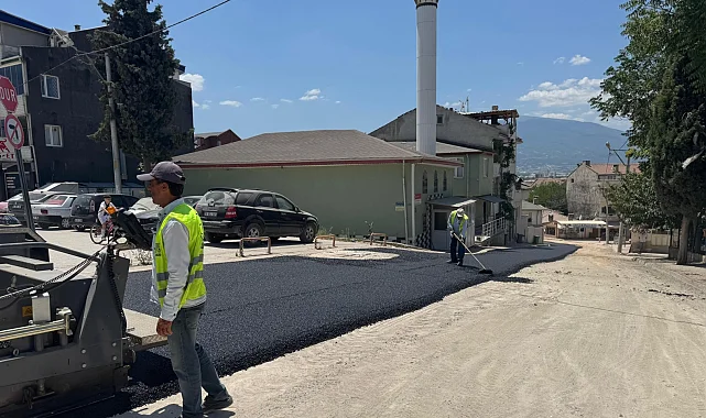 Bursa'da İnegöl'ün alt ve üstyapısı Büyükşehir'le güçleniyor