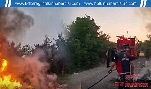Kdz.Ereğli'de Yangın Paniği!