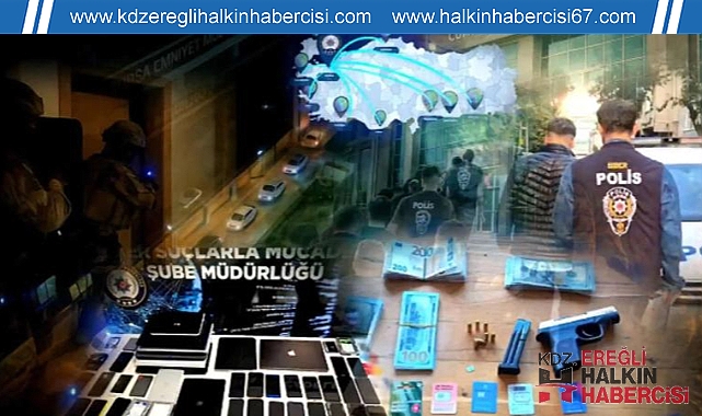 Zonguldak dahil 52 ilde 145 'Siber' tutuklama!