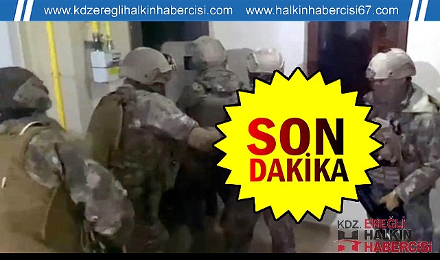 Zonguldak dahil 75 İlde Dev Uyuşturucu Operasyonu: 1 Ton Uyuşturucu, 5 Milyon Hap Ele Geçirildi!