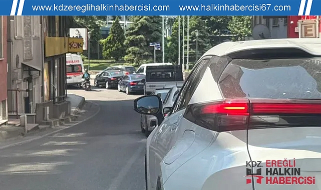 Zonguldak'ta trafik çilesi vatandaşı çileden çıkarttı