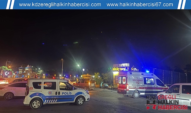 Alkol komasına giren şahıs hastaneye kaldırıldı ...