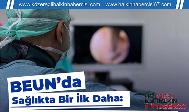 BEUN'da sağlıkta bir ilk daha!