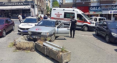 Çaycuma'da Otomobil Yayaya Çarptı, Sürücü Kaçtı!...