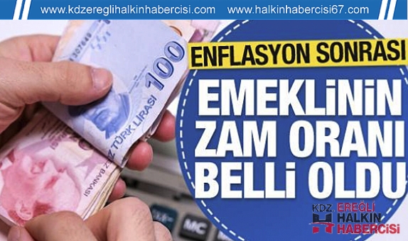 Emekli ve memur zammı belli oldu ....