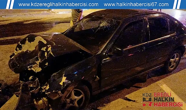 İki otomobilin çarpıştığı kazada, 2’si ağır 7 kişi yaralandı