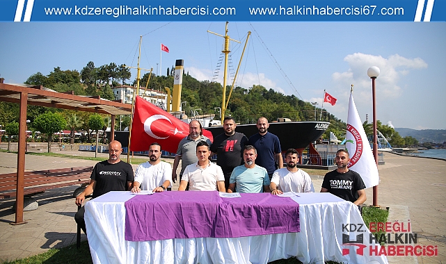 KDZ.EREĞLİ BELEDİYESPOR'DA TEKNİK HEYET İÇİN İMZA TÖRENİ DÜZENLENDİ ...