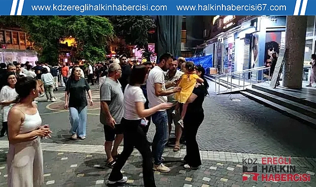 Motosikletli küçük bir çocuğa çarptı ...