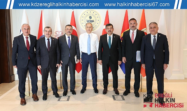 Zonguldak için İçişleri Bakanlığı'nda bir araya geldiler