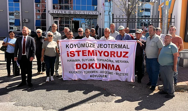 Edirne Keşan'da köylüler jeotermal projesine karşı dava açtı