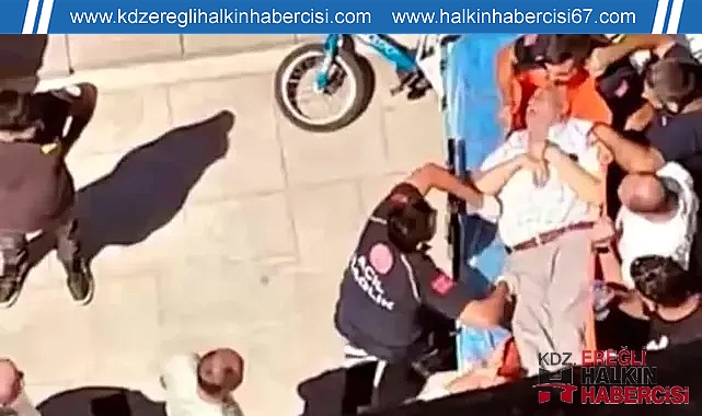 Genç Kalp Krizi Geçiren Yaşlı Adamı Kurtardı