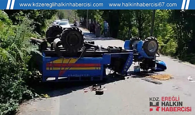Kdz.Ereğli'de Patpat ile otomobil çarpıştı!