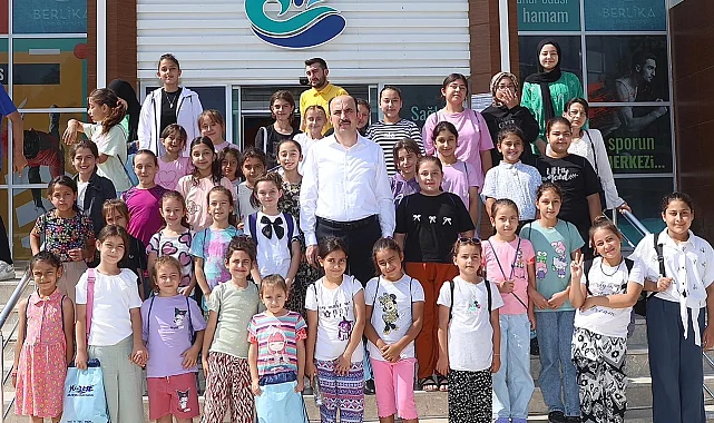 Konya'da "Yüzme Bilmeyen Kalmasın" projesinde yaz tatili coşkusu