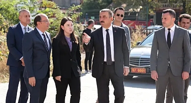 Vali Osman Hacıbektaşoğlu projeyi inceledi!...