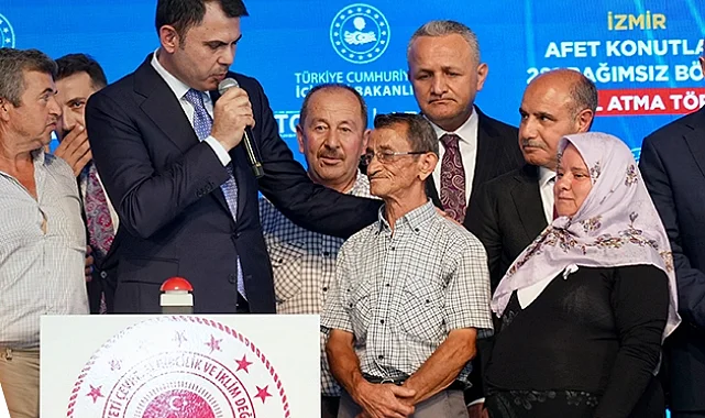 Yangınzedelere 281 yeni konut... Temeller atıldı