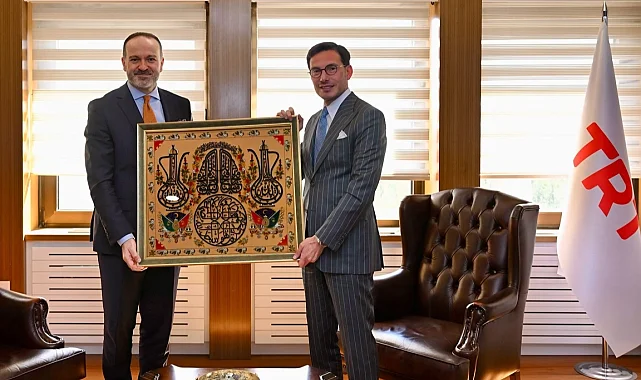 Başkan Yazıcıoğlu'ndan TRT Genel Müdürü Sobacı'ya ziyaret