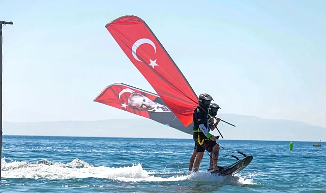 Bursa Gemlik Körfezi'nde su şöleni